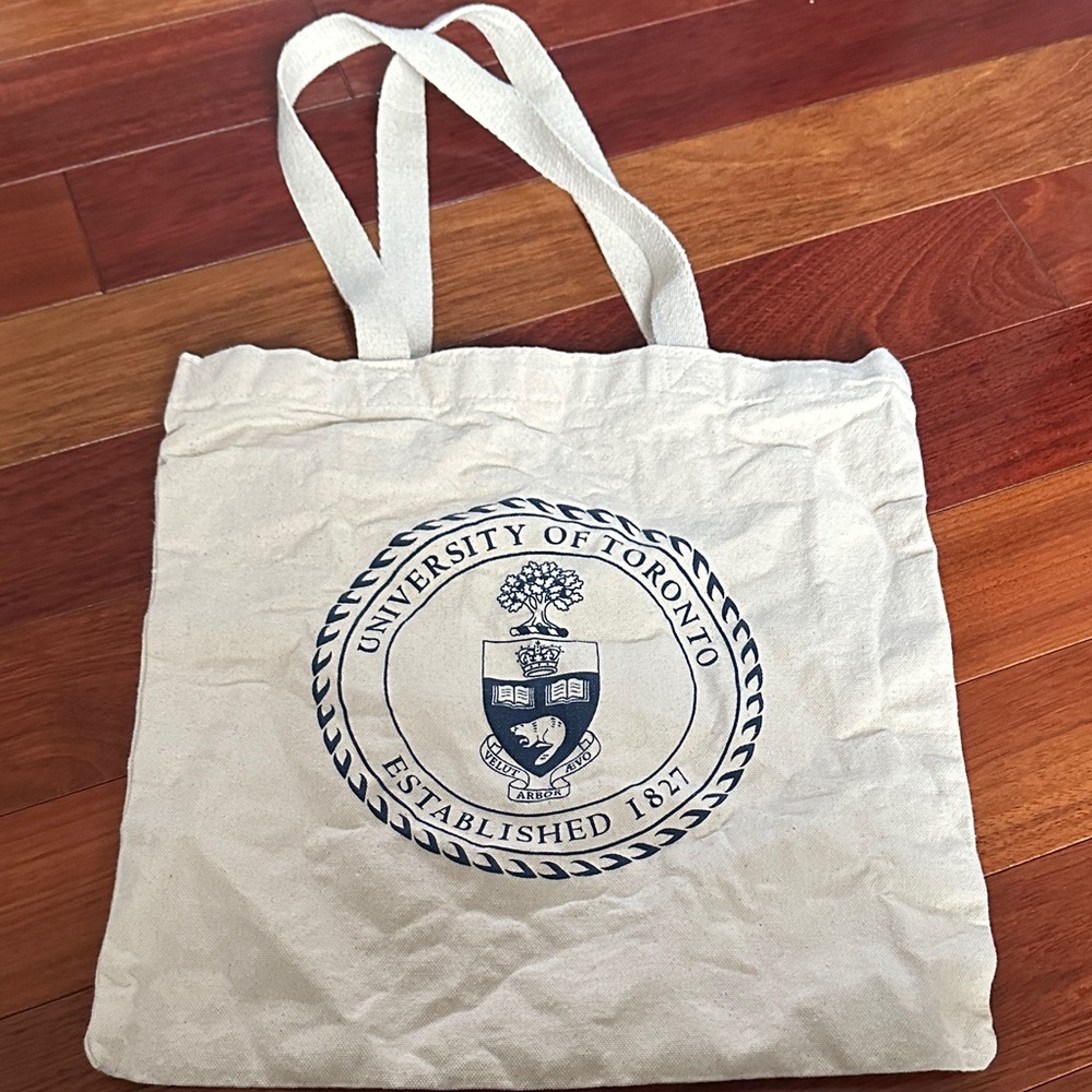 University of Toronto (UofT) Canvas Tote Bag